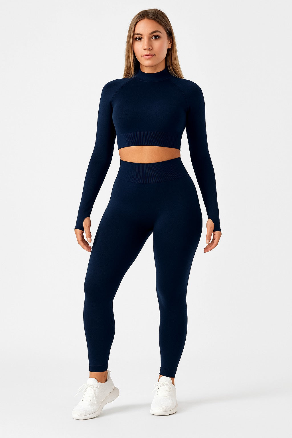 Bodyform Luxe Set - Mock Neck Long Sleeve Active Set